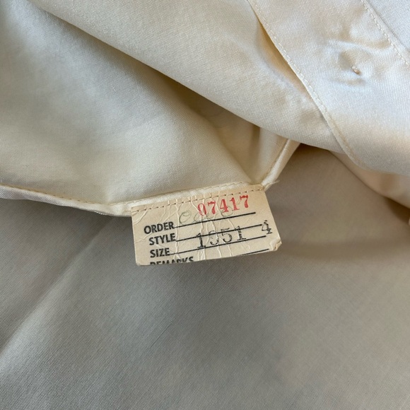 Ralph Lauren ruffled silk neck tie blouse - Picture 6 of 12